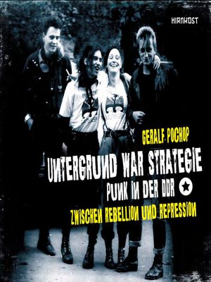 cover image of Untergrund war Strategie--Punk in der DDR